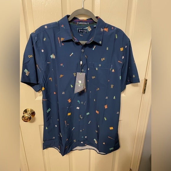New William Murray Golf Caddy Shack Shirt Large - Picture 1 of 10